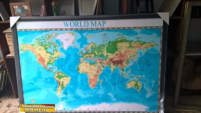 bán bản đồ thế giới quận 2