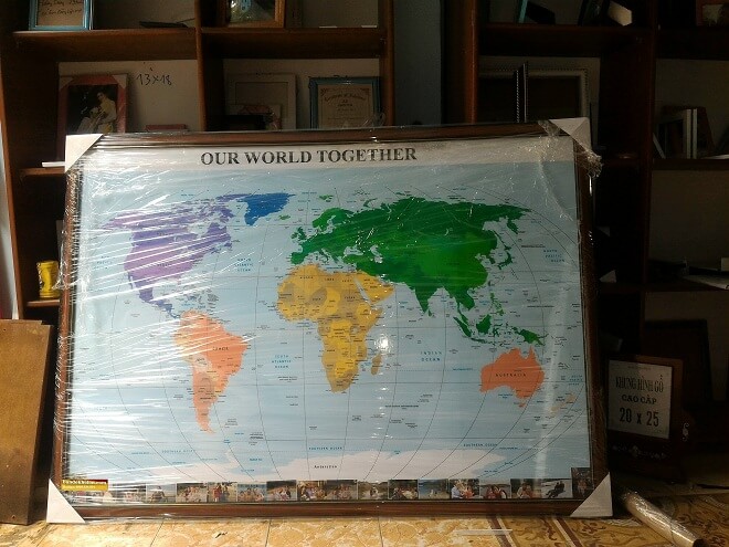 bán bản đồ thế giới cỡ lớn